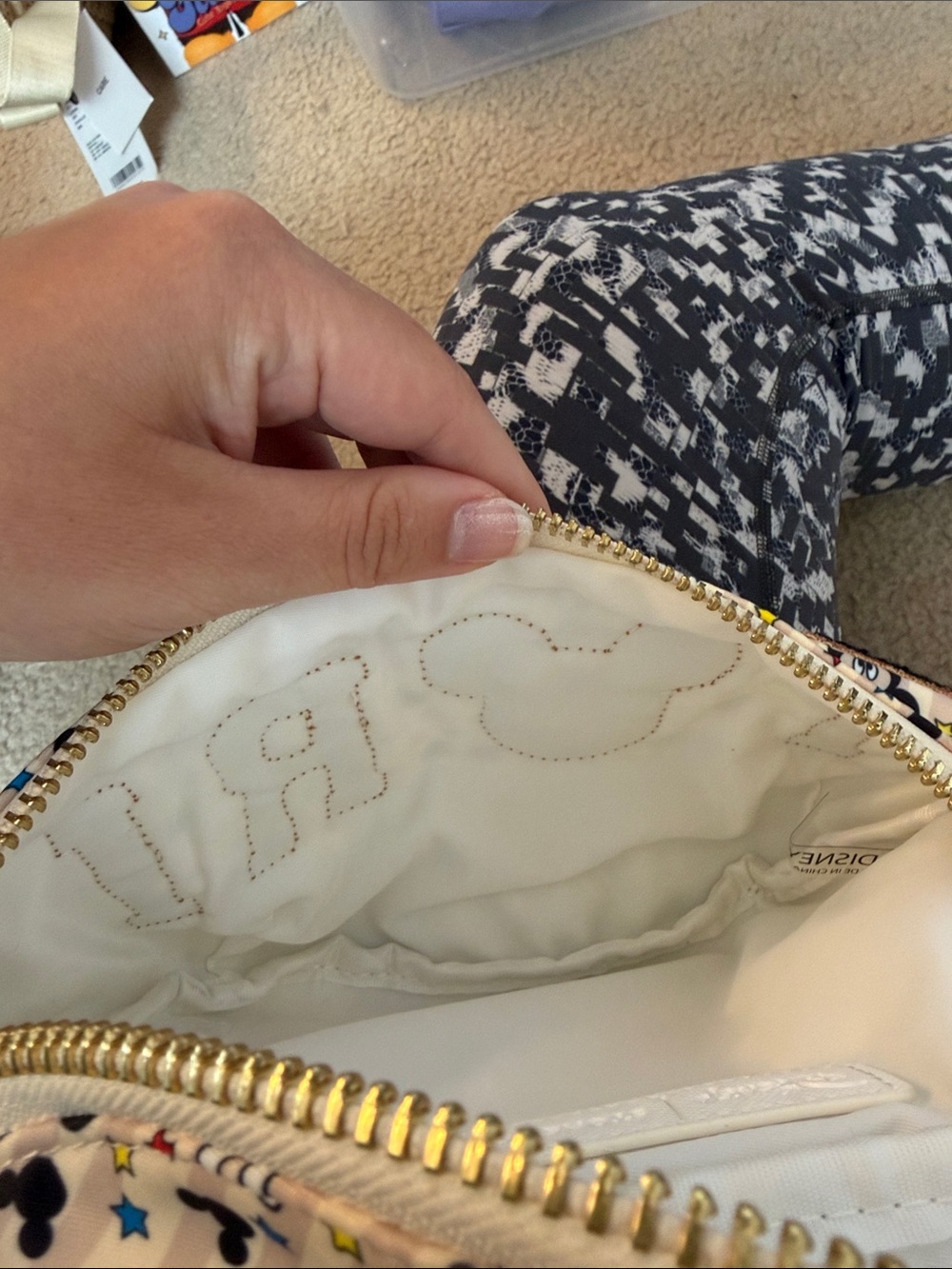 Stoney Clover Lane Mickey Fanny pack- Tori - Picture 3 of 5